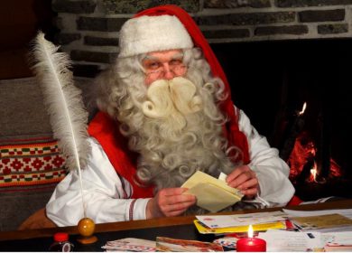 ¡Tienes un mensaje de Santa!