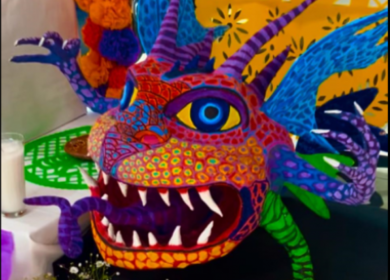 Entre luces y flores: un viaje de ofrendas y tradiciones